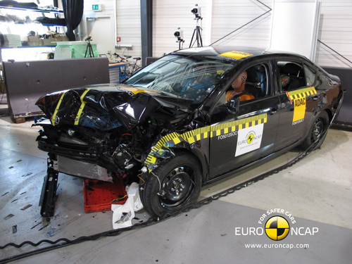 Euro-NCAP-Crashtest: Skoda Octavia.