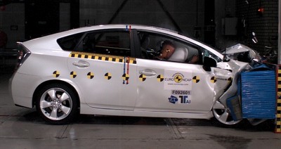Euro NCAP-Crashtest: Toyota Prius.