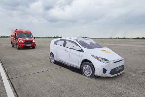 Euro NCAP hat die gängigsten Transporter auf ihre Sicherheitsausstattung geprüft: Ford Transit.
