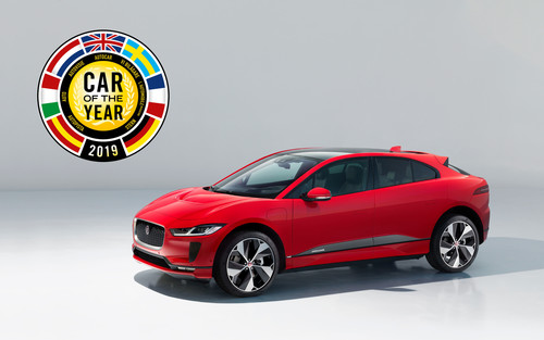 Europas „Auto des Jahres 2019“: Jaguar I-Pace.