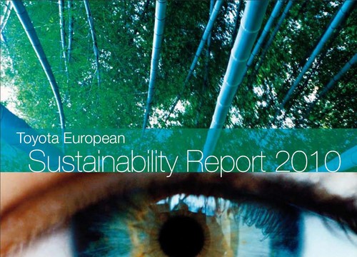 European Sustainability Report 2010 von Toyota.