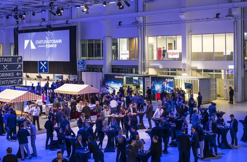 Expo Day der Innovations- und Kooperationsplattform „Startup Autobahn“ in Stuttgart.