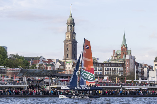„Extreme Sailing Series“ in Hamburg.