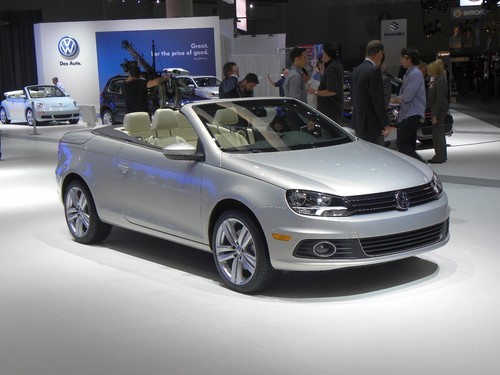 Facelift beim Volkswagen Eos.