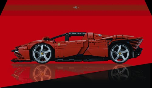 Ferrari Daytona SP3 von Lego Technic.