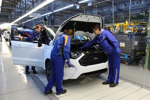 Fertigung des Ford Ecosport im rumänischen Werk Craiova.