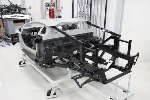 Fertigung des Lamborghini Aventador.