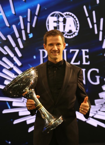 FIA-Gala der Sieger in Doha: Sébastian Ogier.