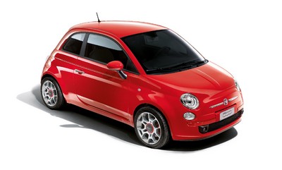 Fiat 500 Limited Edition „Rosso Corsa“.