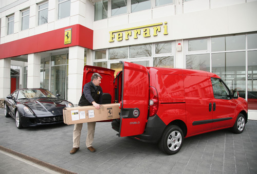 Fiat-Aktion für 201EFiat Doblò Cargo System&quot;.