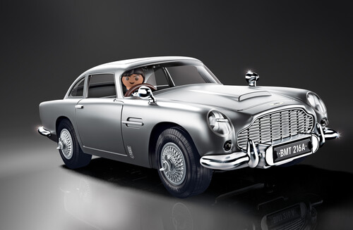  Filmlegende: Der James Bond Aston Martin DB5 - Goldfinger Edition von "Playmobil".

