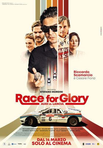 Filmplakat zu „Race for Glory – Audi vs. Lancia“.