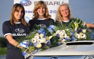 Finalistinnen (von links): Rebecca Noder, Patricia Paul und Irina Feldmann.