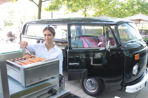 Foodmobile in der Autostadt: T2 „Hotdog“.