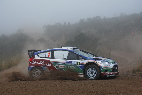 Ford Fiesta RS WRC auf der Rallye Argentienien.