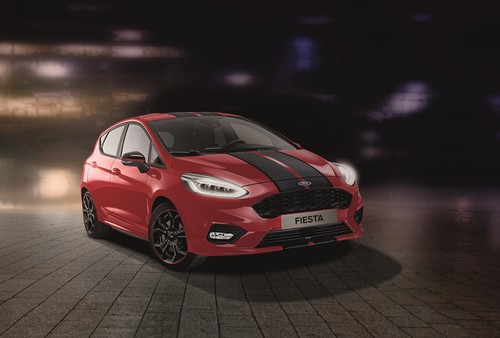 Ford Fiesta ST-Line "Red". 