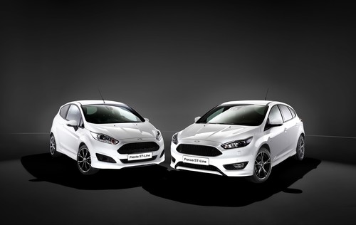 Ford Fiesta ST-Line und Focus ST-LIne.