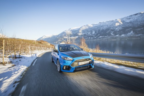 Ford Focus RS als Taxi in Norwegen.