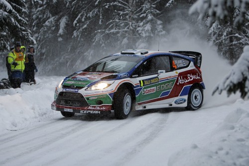 Ford Focus RS WRC von Jari-Matti Latvala und Miikka Anttila .