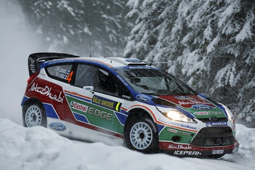Ford Focus RS WRC von Jari-Matti Latvala und Miikka Anttila .