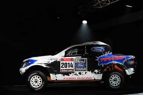 Ford geht 2014 mit zwei Ranger an den Start der weltberühmten Marathon-Rallye &quot;Dakar&quot;.