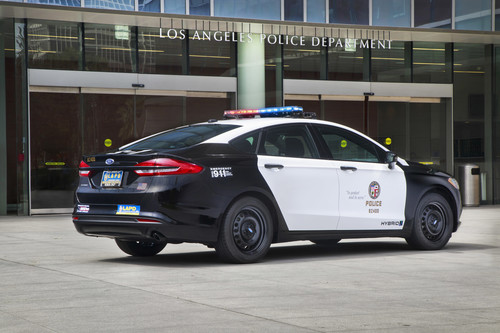 Ford Police Responder Hybrid Sedan.