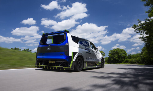 Ford Pro Electric Supervan.