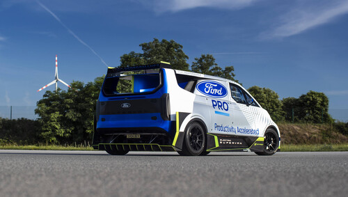 Ford Pro Electric Supervan.