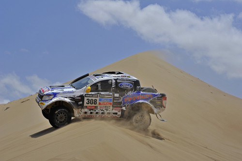 Ford Ranger bei der Rallye Dakar.