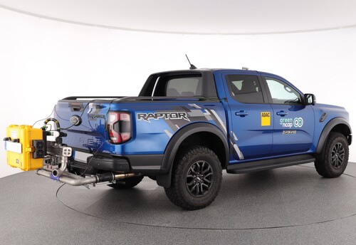 Ford Ranger Raptor 3.0 im Green-NCAP-Test.