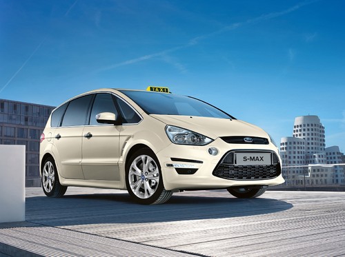 Ford S-Max in Taxi-Ausführung.