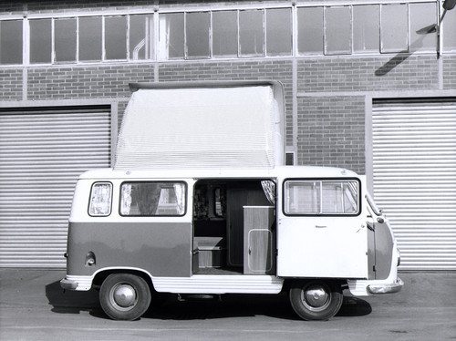 Ford Transit-Historie: Bereits 1957 gab es das erste Wohnmobil auf Ford-Basis, noch auf dem FK 1000.