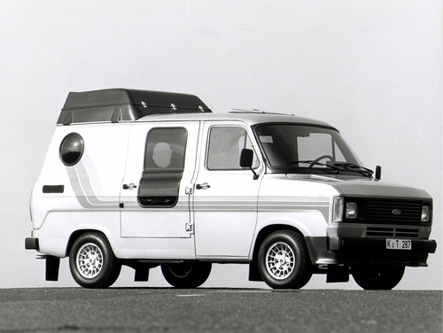 Ford Transit-Historie. Der erste Van aus Köln - das Ford Transit Clubmobil.
