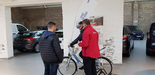 Ford Virtual Reality Erfahrung "Share the Road" bei der Kölner Spritspar-Meisterschaft.
