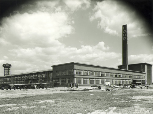 Ford-Werk Köln-Niehl im Jahr 1931.