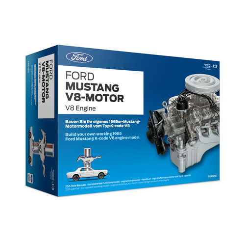 Franzis-Bausatz Mustang V8-Motor. 