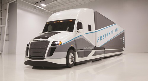 Freightliner Super-Truck Studie.