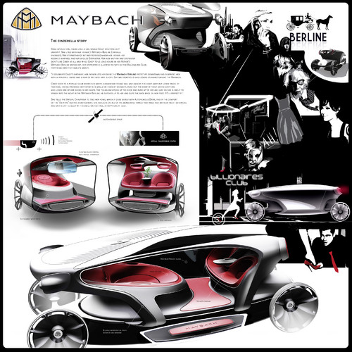 Für die Los Angeles Design Challenge 2011 sind die Mercedes-Benz-Designer unter die Drehbuchautoren gegangen und entwickelten eine Aschenputtel-Geschichte um die Maybach Berline.