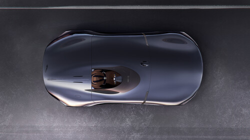Für die virtuelle Rennwelt: Jaguar Vision Gran Turismo Roadster.