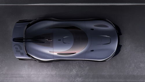 Für die virtuelle Rennwelt: Jaguar Vision Gran Turismo SV. 
