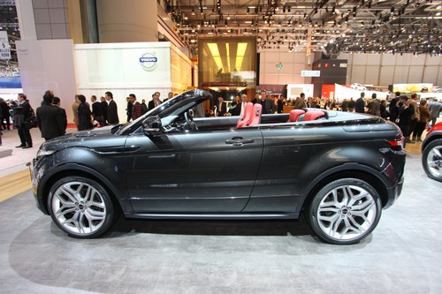 Genf 2012: Range Rover Evoque Cabrio (Studie).