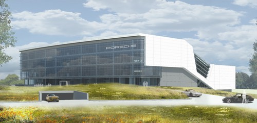 Geplante US-Zentrale von Porsche in Atlanta.