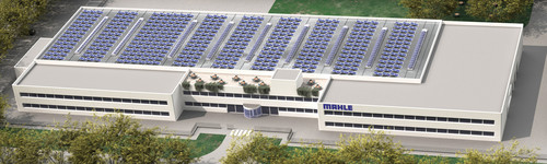 Geplantes Service-Solutions-Center von Mahle in Parma.