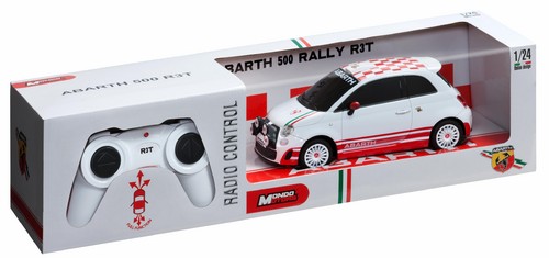 Geschenkidee für Abarth-Fans: Rallyeauto Abarth 500 R3T mit Funkfernsteuerung. 