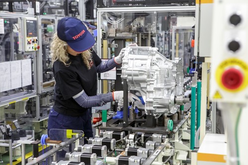 Getriebe-Produktion im polnischen Toyota-Werk Jelcz-Laskowice.