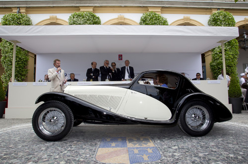 Gewinner des Concorso d&#039;Eleganza Villa d&#039;Este 2012: Alfa Romeo 6C 1750 GS Coupé Figoni (1933).