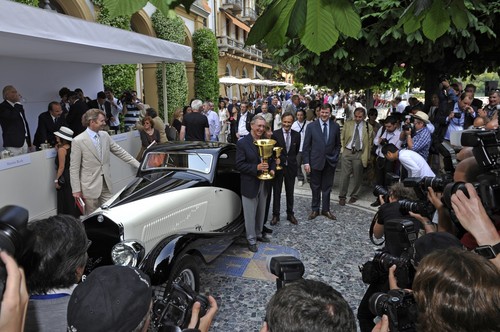 Gewinner des Concorso d&#039;Eleganza Villa d&#039;Este 2012: Alfa Romeo 6C 1750 GS Coupé Figoni (1933).
