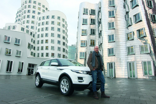 Gewinner: Philipp von Rolsberg und sein Range Rover Evoque.