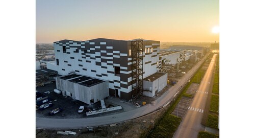 Gigafactory der Automotive Cells Company (ACC) in Billy-Berclau Douvrin (Frankreich).