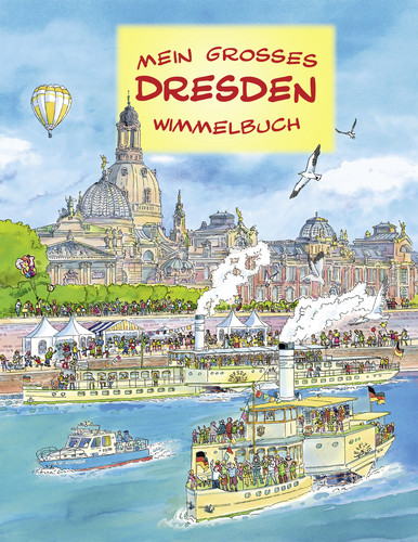 Gläserne Manufaktur im „Dresden Wimmelbuch&quot;.
